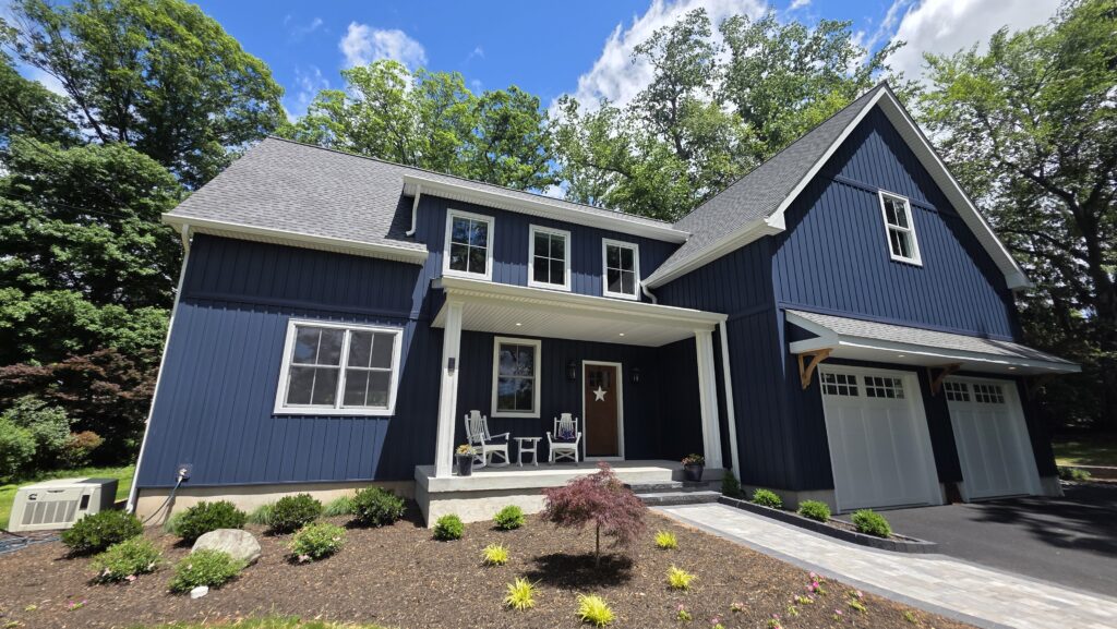 6-inch seamless gutters and gutter guards installation in Richboro PA